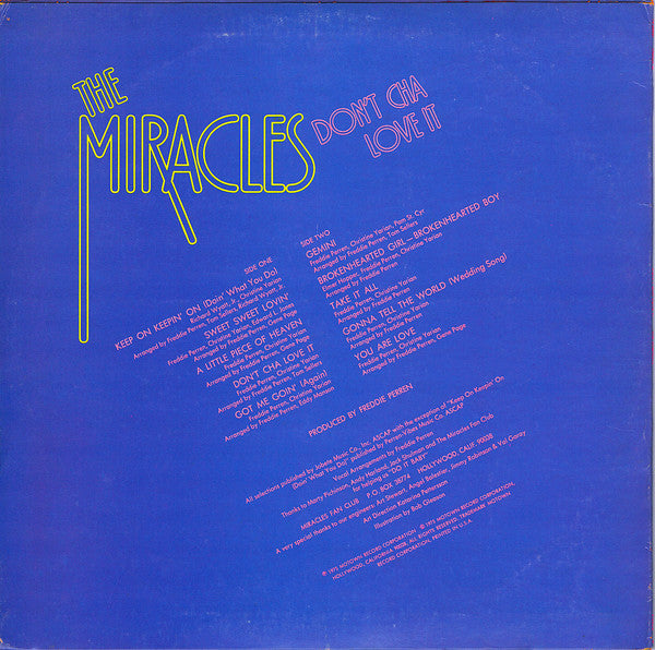 Don't Cha Love It - Miracles