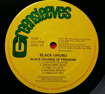 Black Sounds Of Freedom - Black Uhuru