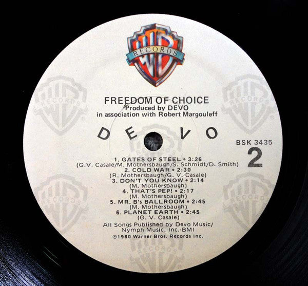 Freedom Of Choice - Devo