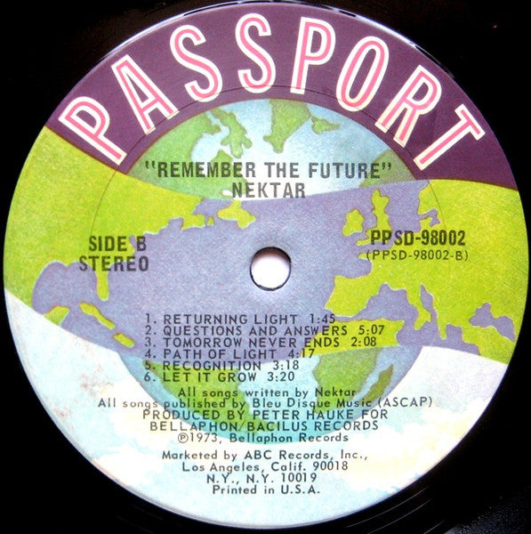 Remember The Future - Nektar