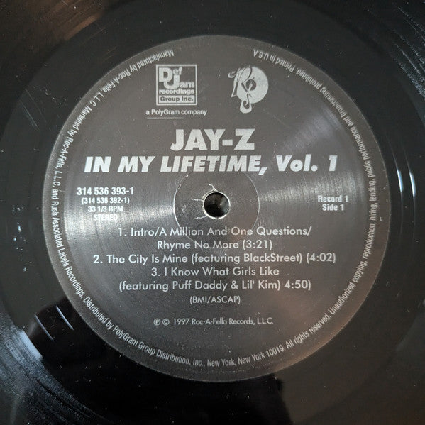 In My Lifetime Vol. 1 - Jay-Z