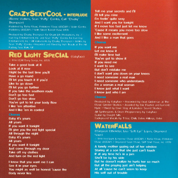 CrazySexyCool - TLC