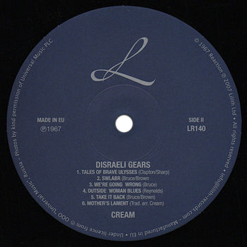 Disraeli Gears - Cream