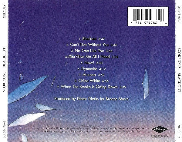 Blackout - Scorpions
