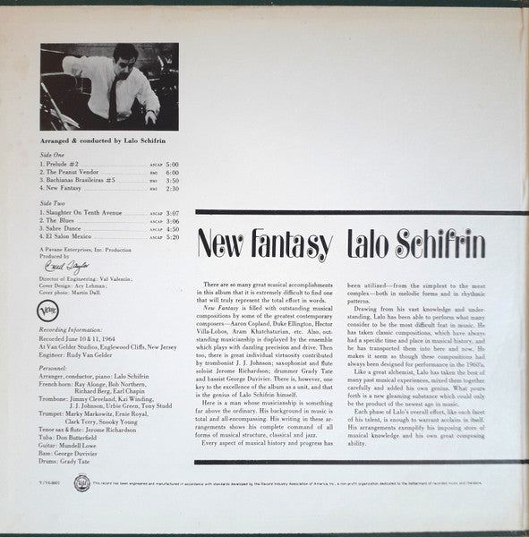 New Fantasy - Schifrin, Lalo