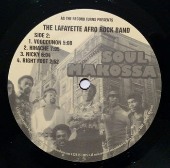 Soul Makossa - Lafayette Afro Rock Band