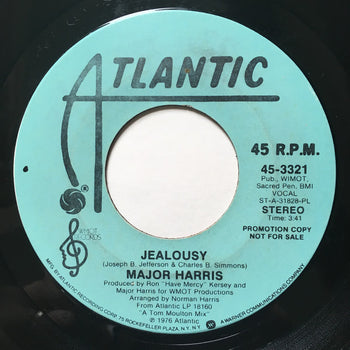 Jealousy  - Major Harris