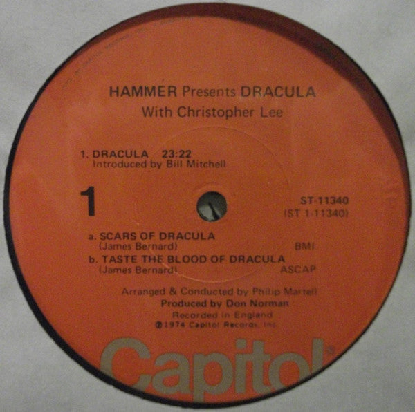 Hammer Presents Dracula - Bernard, James