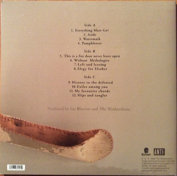 Left And Leaving - Weakerthans, The