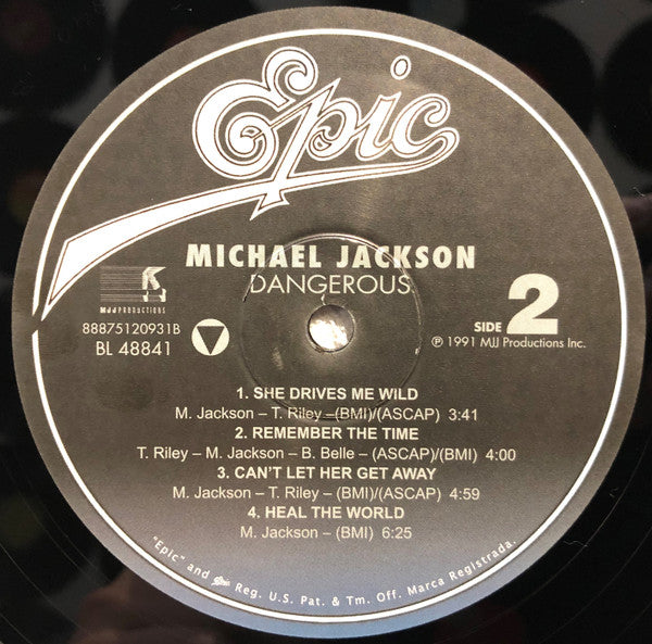 Dangerous - Jackson, Michael