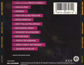 Greatest Hits - Night Ranger