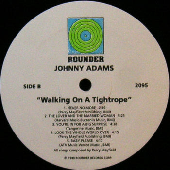 Walking On A Tightrope (The Songs Of Percy Mayfiel - Adams, Johnny