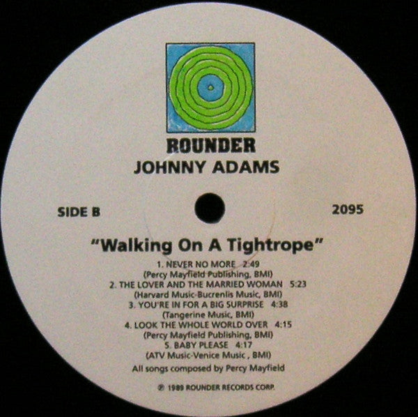 Walking On A Tightrope (The Songs Of Percy Mayfiel - Adams, Johnny