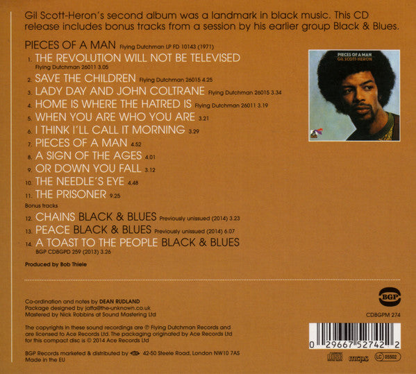 Pieces Of A Man - Scott-Heron, Gil