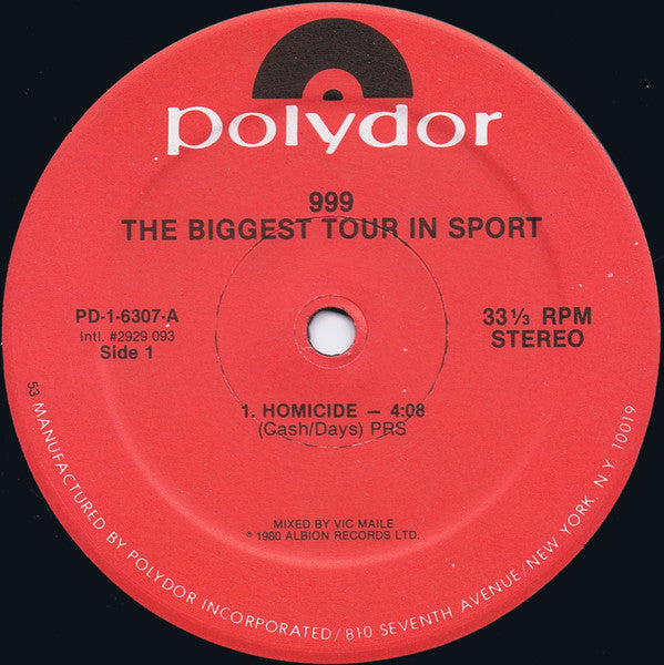 The Biggest Tour In Sport - 999