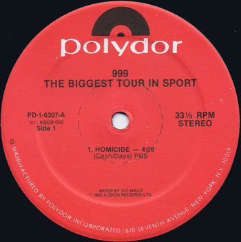 The Biggest Tour In Sport - 999