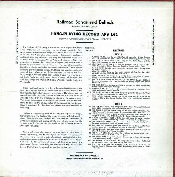 Railroad Songs & Ballads - Various