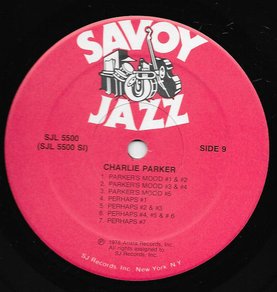 The Complete Savoy Studio Sessions - Parker, Charlie
