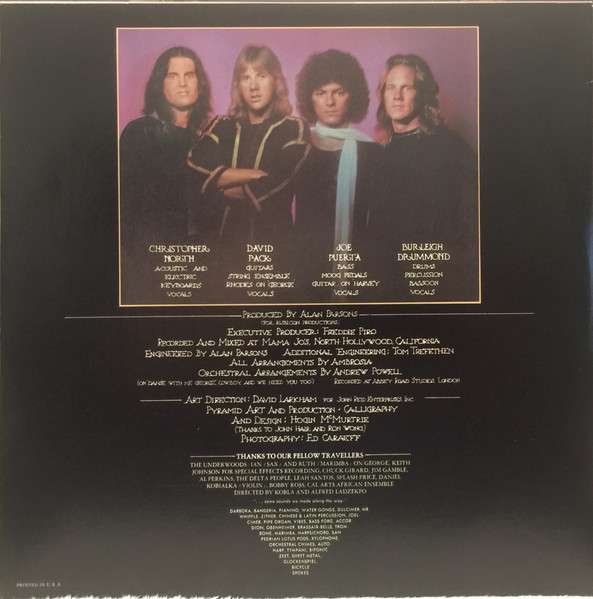 Somewhere I've Never Travelled - Ambrosia