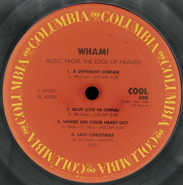 Music From The Edge Of Heaven - Wham
