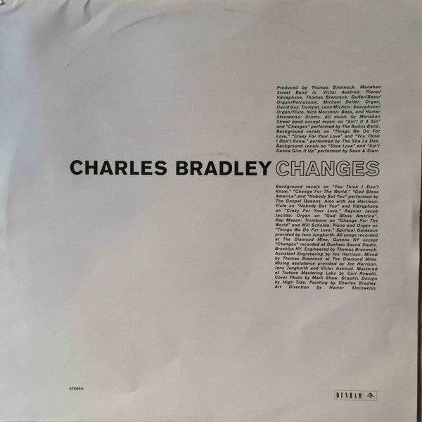 Changes - Bradley, Charles