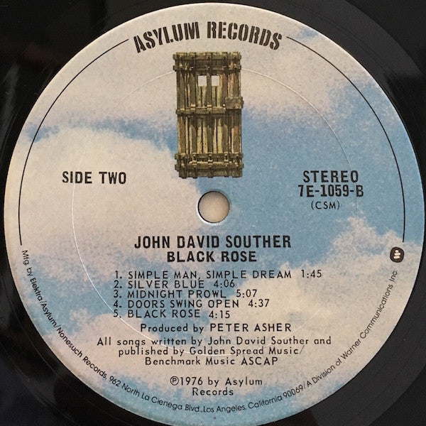 Black Rose - Souther, John David