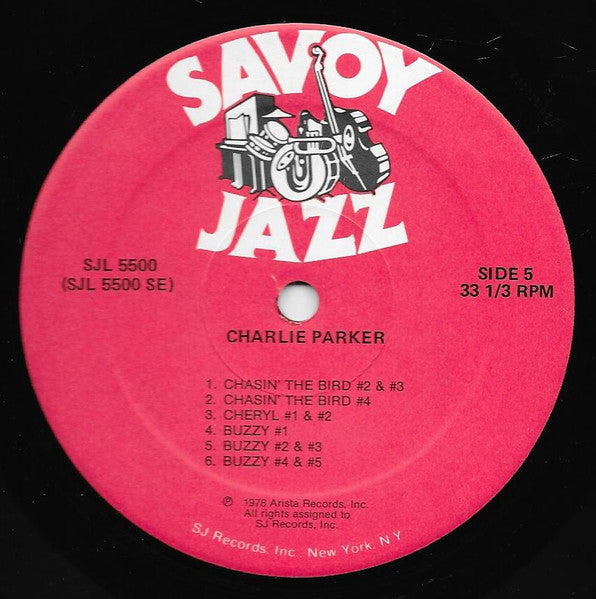 The Complete Savoy Studio Sessions - Parker, Charlie