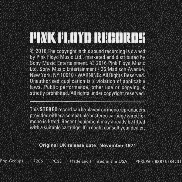Meddle [Vinyl] - Pink Floyd