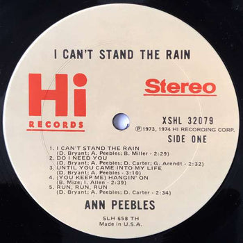 I Can't Stand The Rain - Ann Peebles