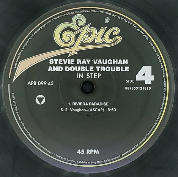 In Step - Vaughan, Stevie Ray & Double Trouble