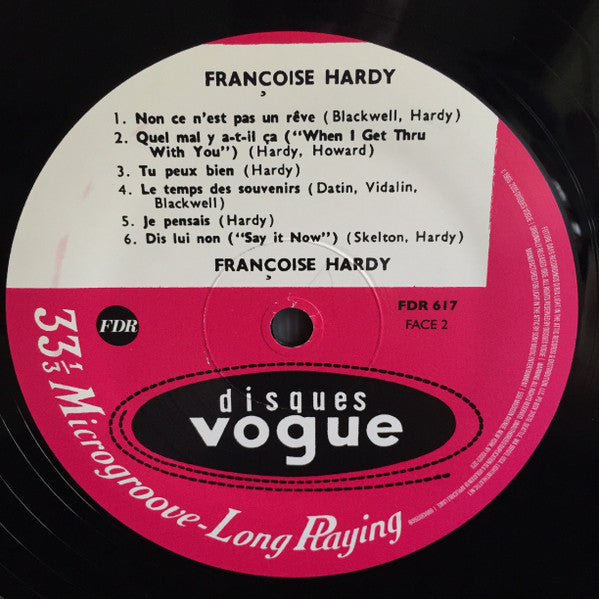 L'Amitié - Hardy, Francoise
