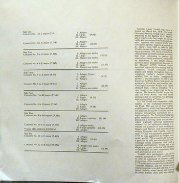 Aca. St. Martin-in-the-Fields - La Centra Op 9 - Vivaldi