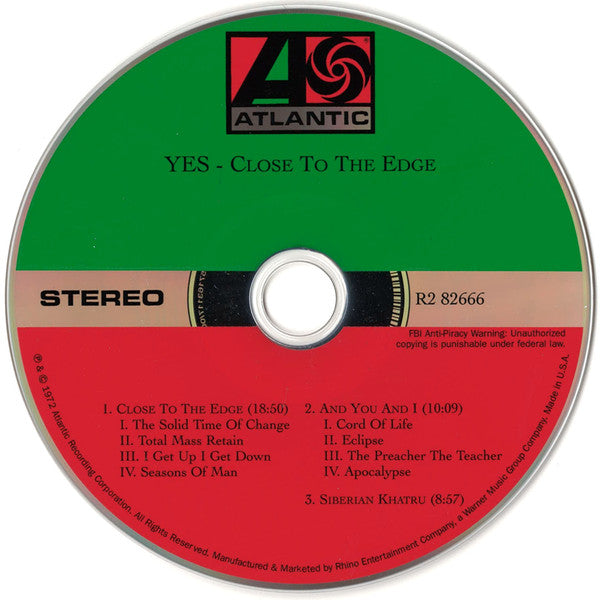 Close To The Edge - Yes