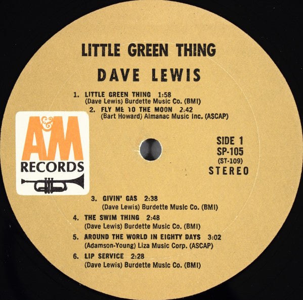 Little Green Thing - Lewis, Dave