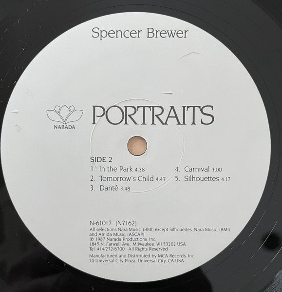 Portraits - Brewer, Spencer