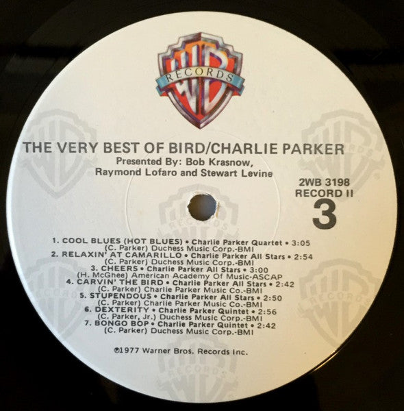 The Very Best Of Bird - Parker, Charlie