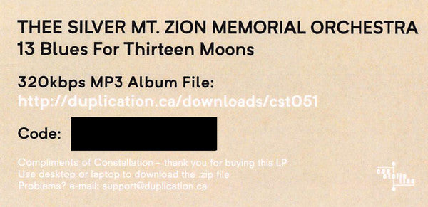 13 Blues For Thirteen Moons - Silver Mt. Zion