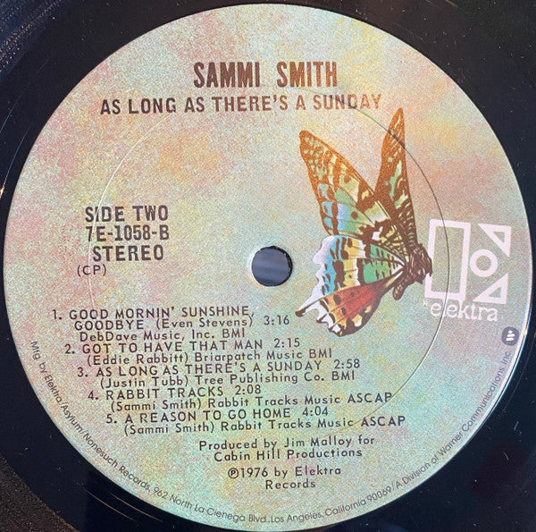 As Long As There's A Sunday - Smith, Sammi
