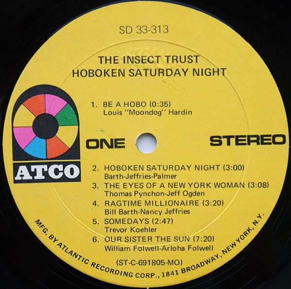 Hoboken Saturday Night - Insect Trust, The