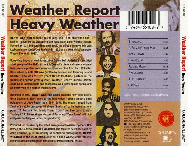 Heavy Weather - Weather Report