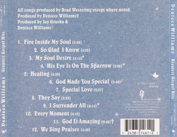 Greatest Gospel Hits - Williams, Deniece
