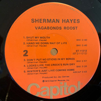 Vagabonds Roost - Hayes, Sherman