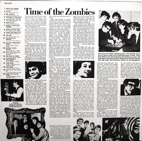 Time Of The Zombies - Zombies, The