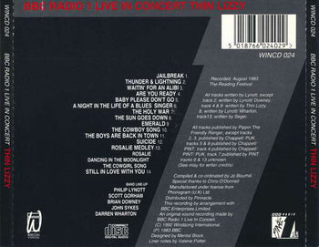 BBC Radio 1 Live In Concert - Thin Lizzy
