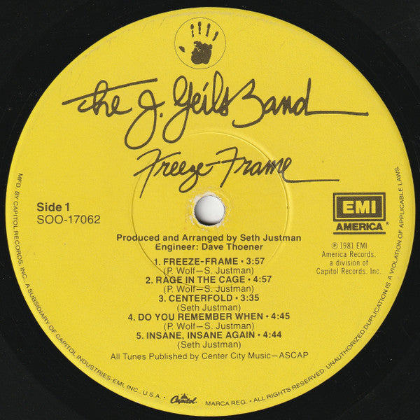 Freeze-Frame - J. Geils Band