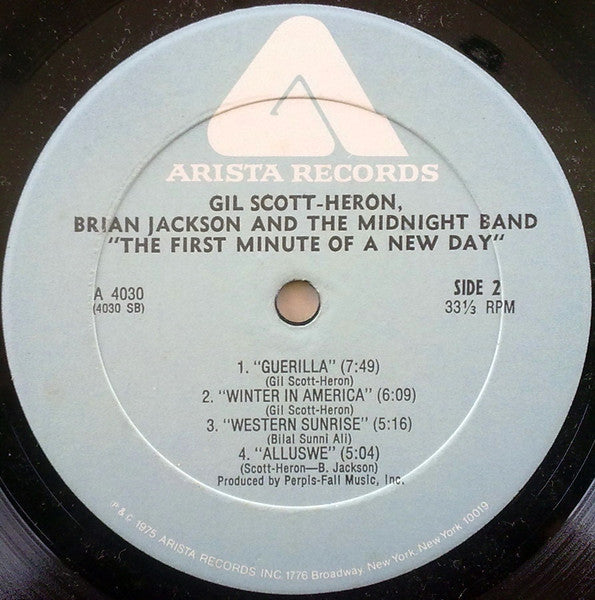 The First Minute Of A New Day - Scott-Heron, Gil & Brian Jackson / Midnight Band