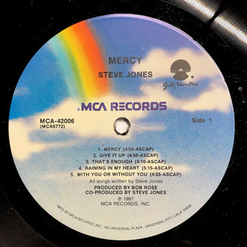 Mercy - Jones, Steve