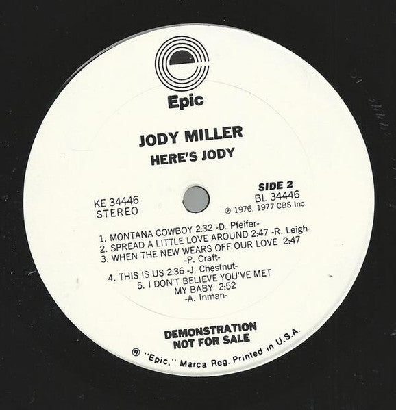 Here's Jody Miller - Miller, Jody