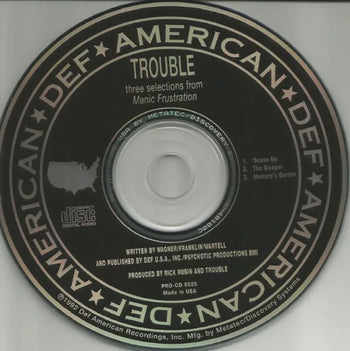 Three Selections From Manic Frustration - Trouble