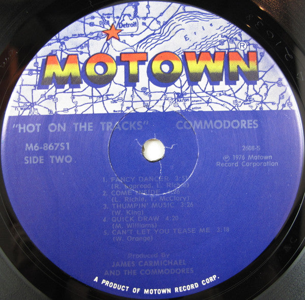Hot On The Tracks - Commodores